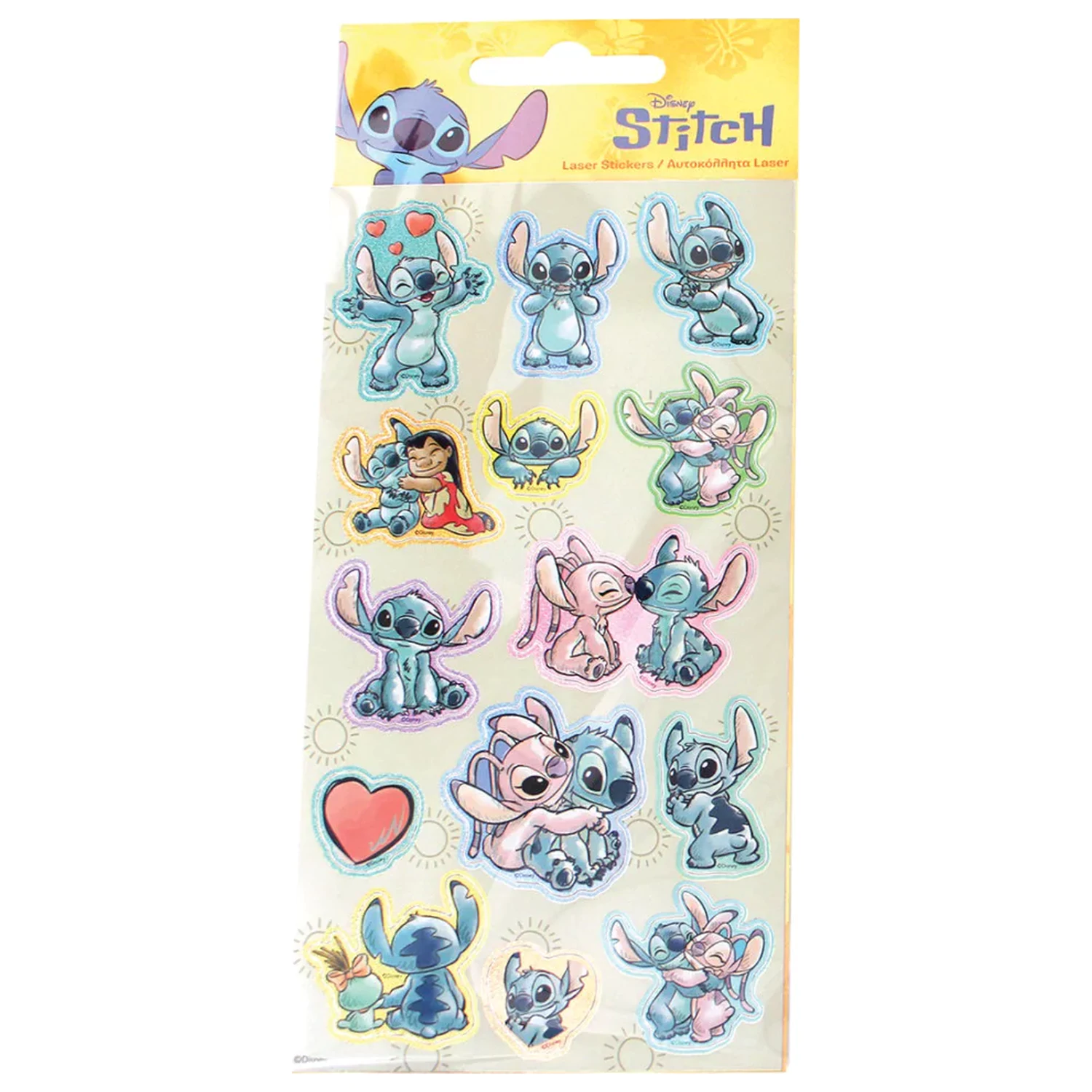 Stitch Sun holografická sada samolepek fotografii produktu