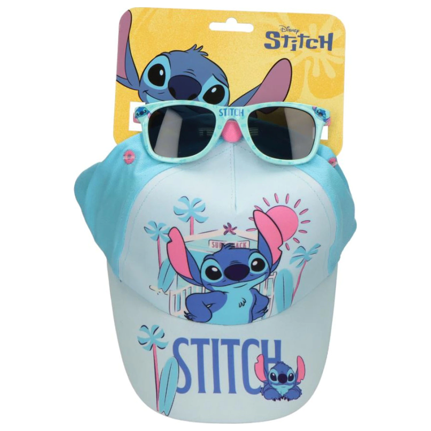 Stitch Lilo & Stitch Sunny Day Sluneční brýle a baseballová čepice Sada fotografii produktu