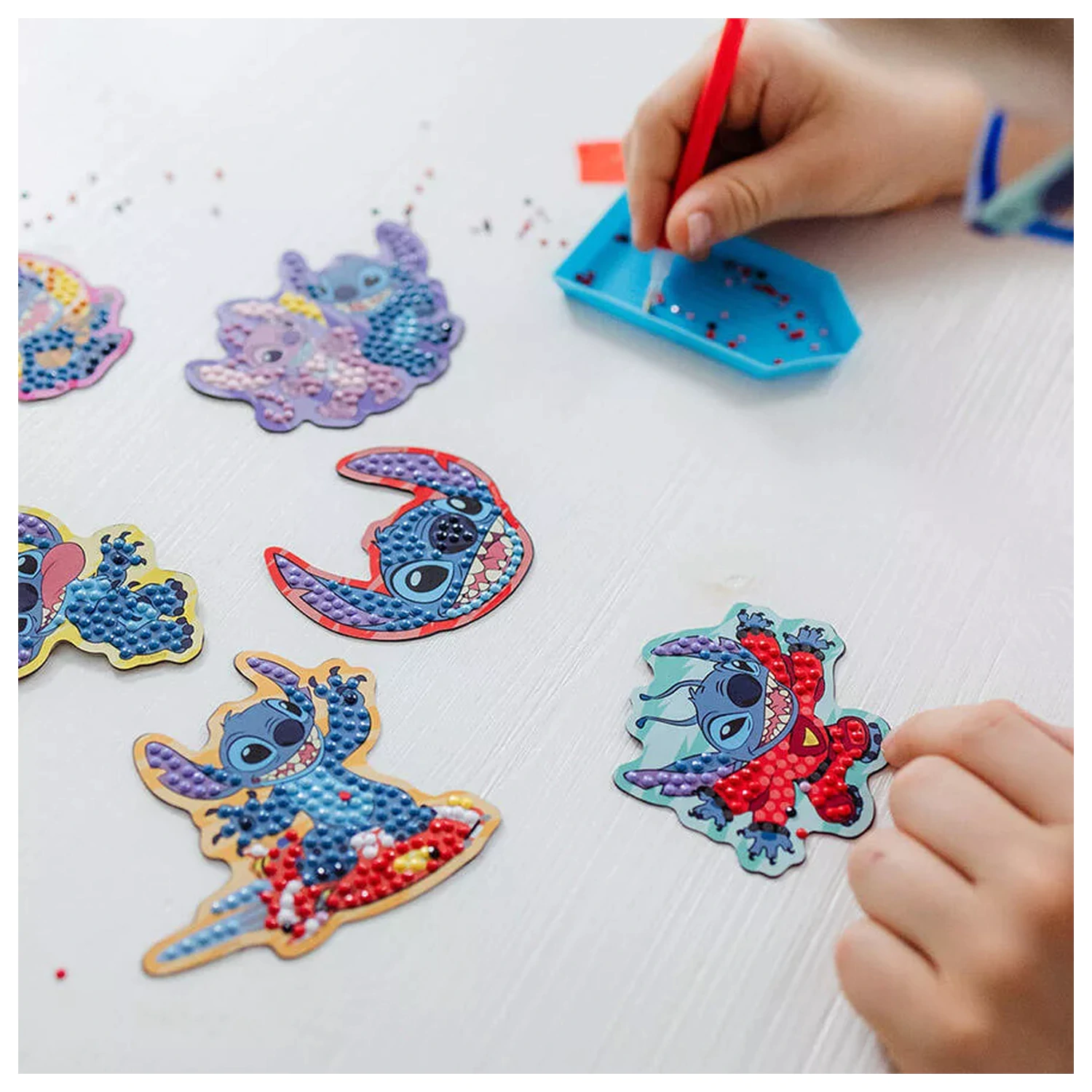 Lilo and Stitch Surf sada magnetů s diamantovým zdobením fotografii produktu