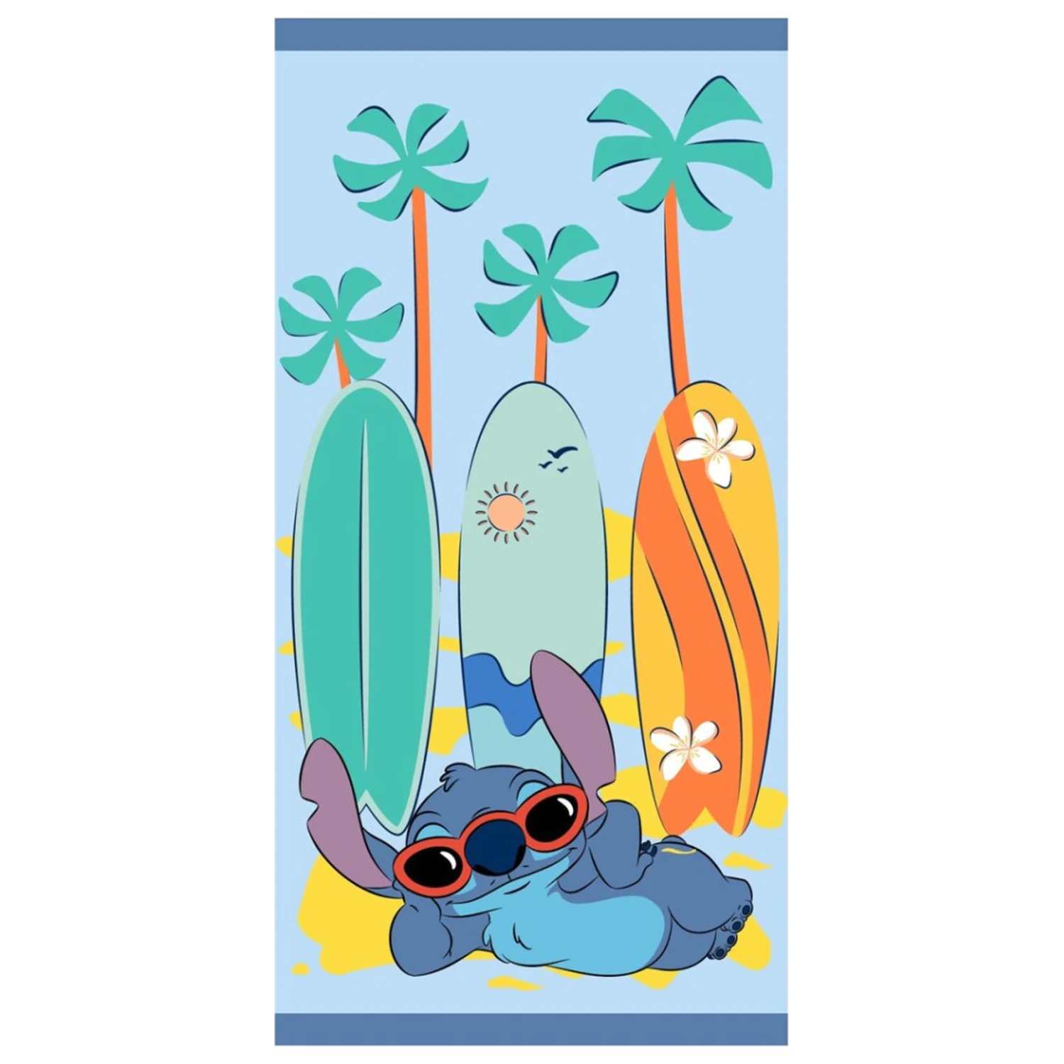 Lilo & Stitch Surf Paradise ručník 70x140cm fotografii produktu