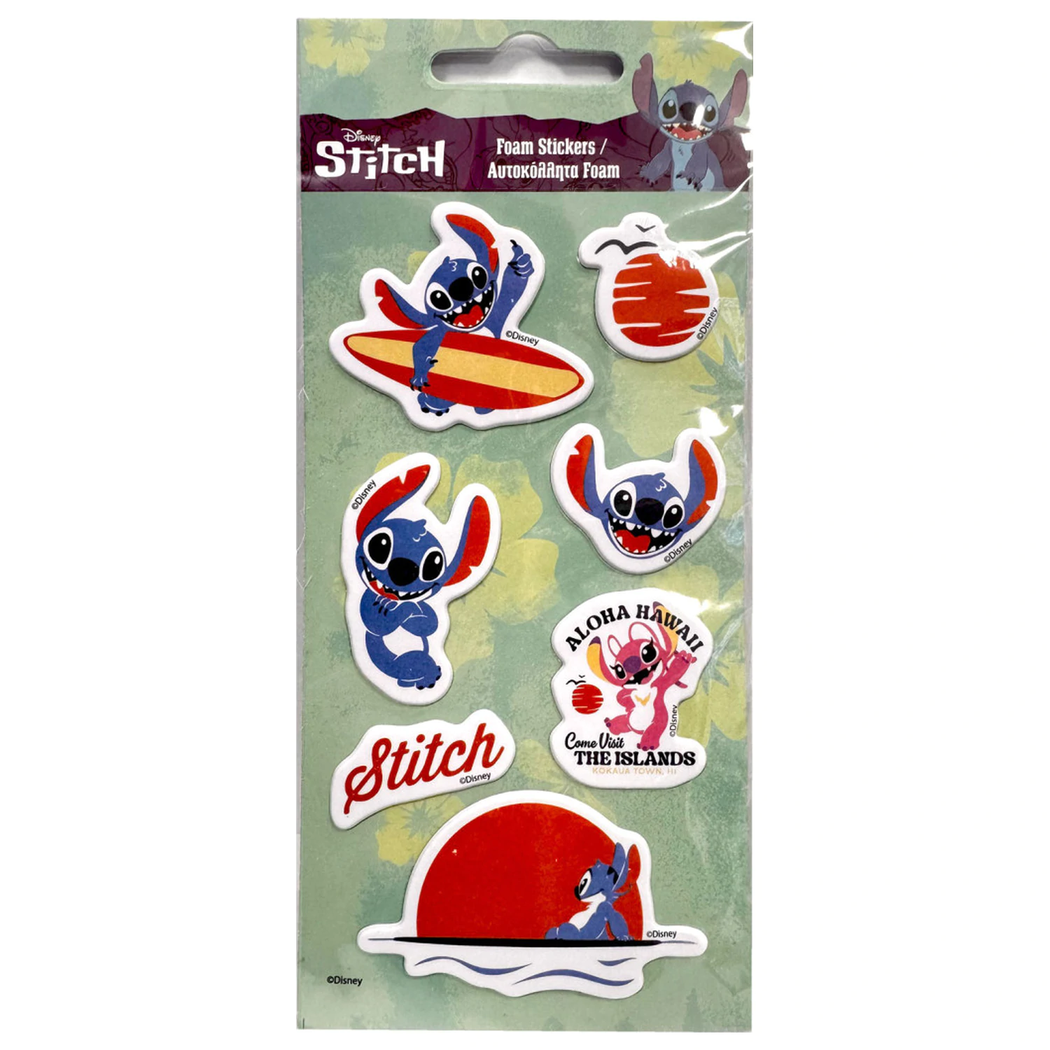 Stitch The Islands Sada pěnových samolepek fotografii produktu
