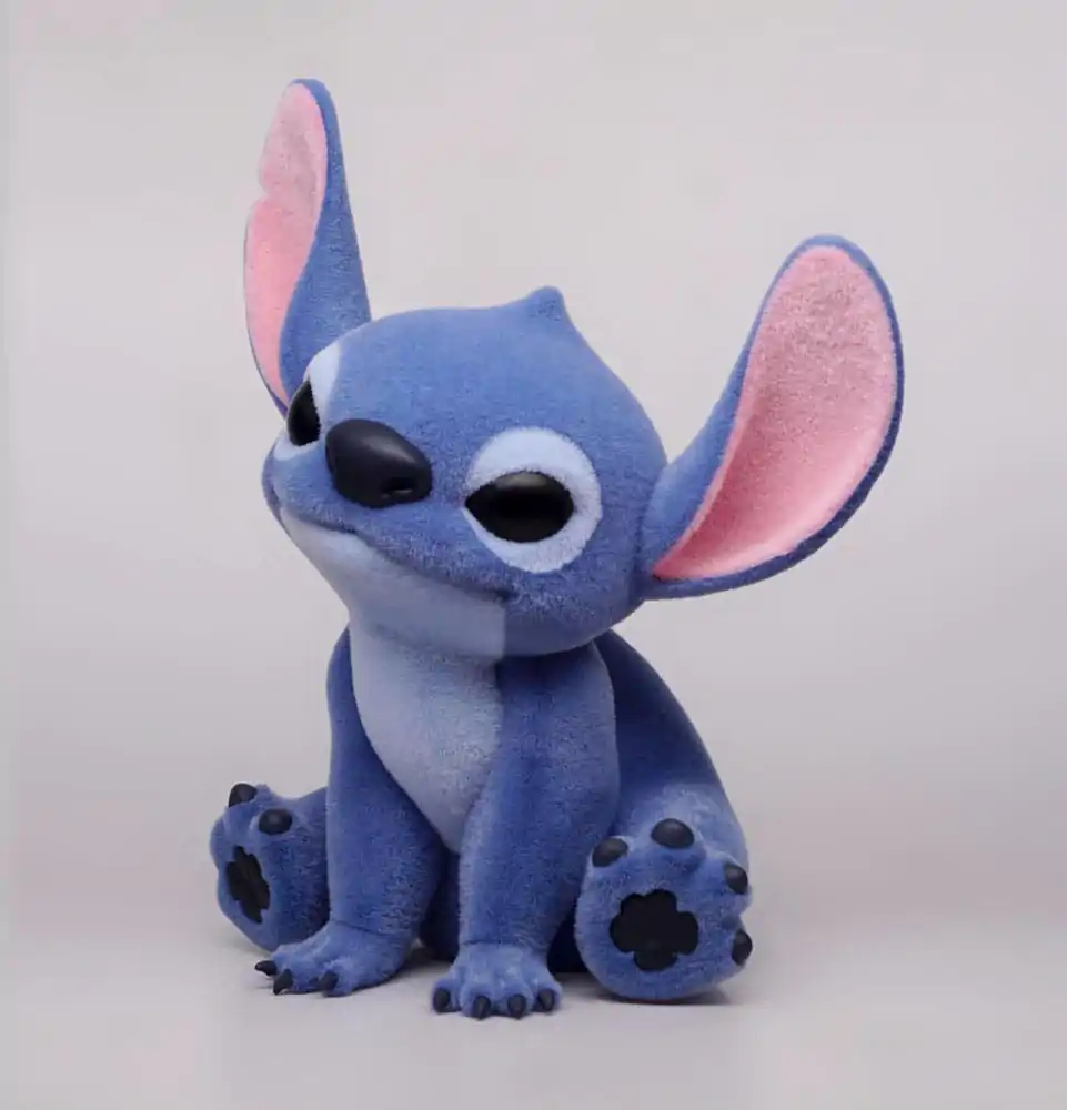 Stitch The Movie Figural Bank Stitch The Movie (se speciálním Flocking) 20 cm fotografii produktu