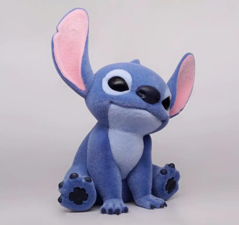 Stitch The Movie Figural Bank Stitch The Movie (se speciálním Flocking) 20 cm fotografii produktu