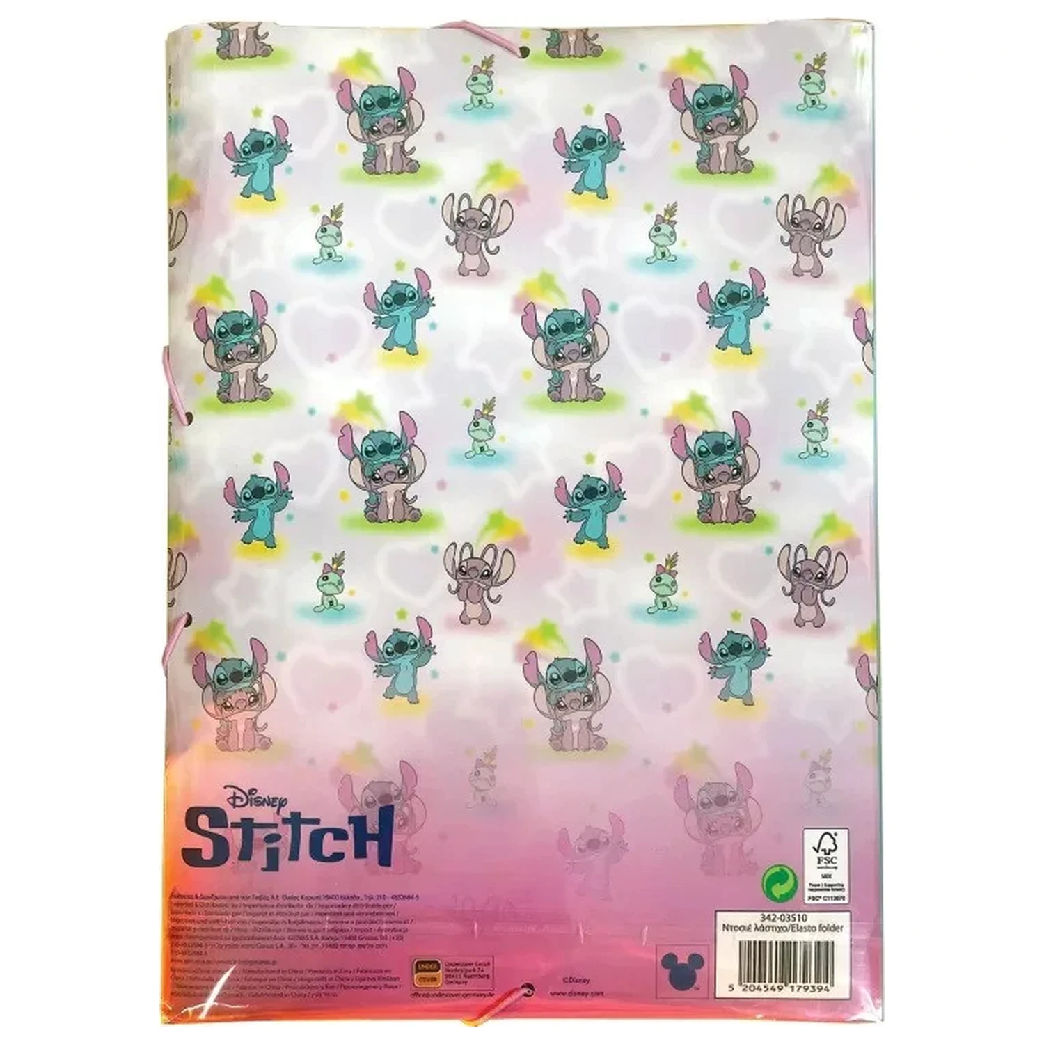 Stitch This World A/4 elastická složka fotografii produktu