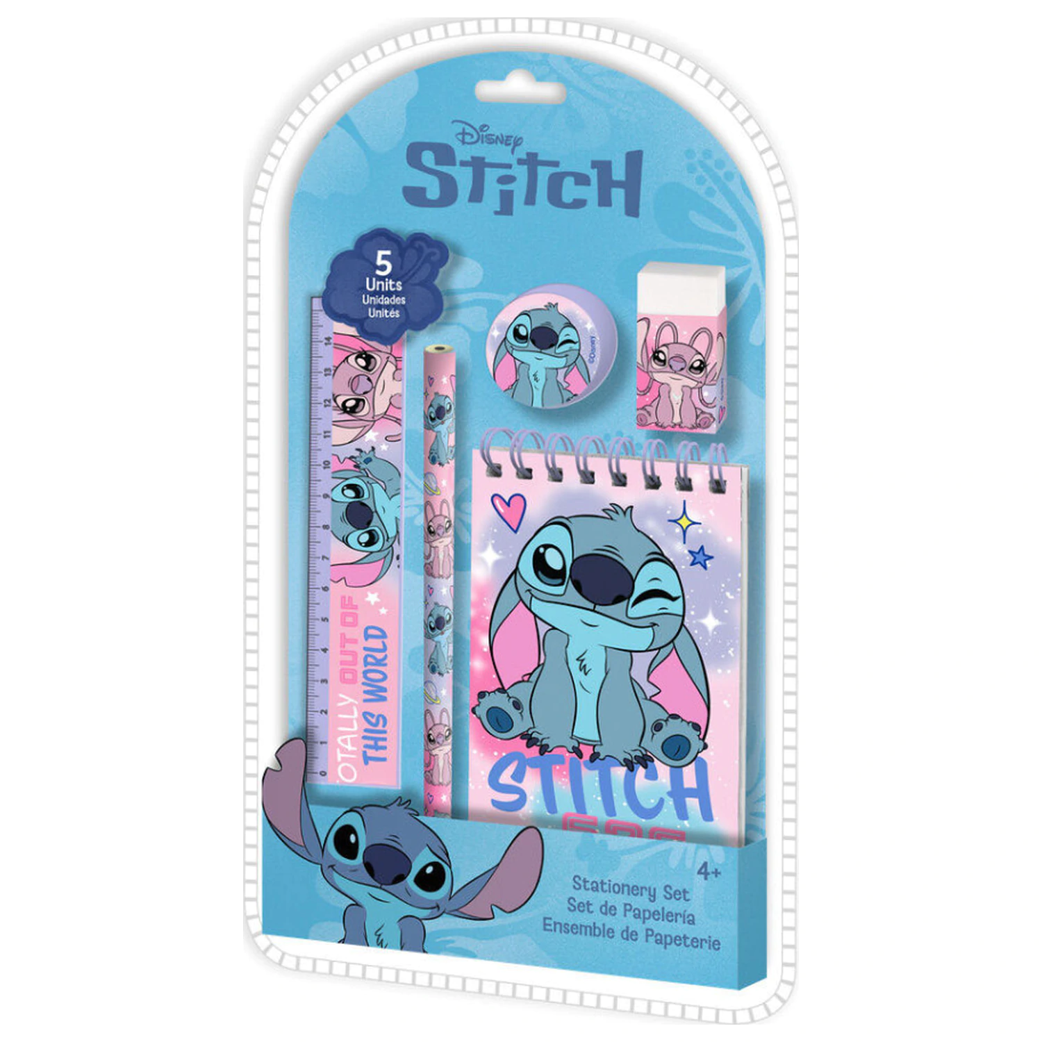 Stitch This World 5dílná sada psacích potřeb fotografii produktu