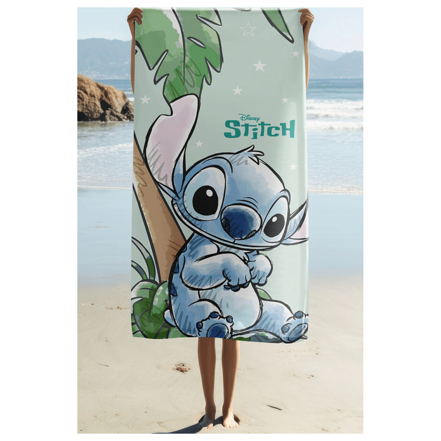 Stitch Tropical Cutie Ručník 70x140 cm fotografii produktu