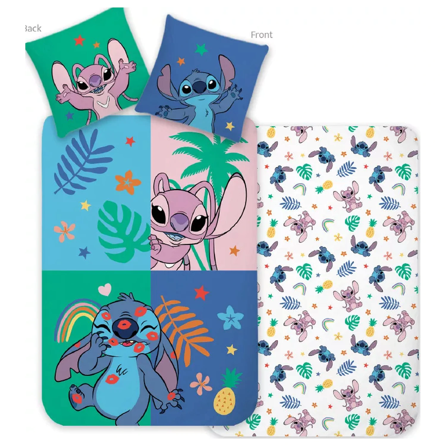 Stitch Tropical Friend povlak na přikrývku pro děti fotografii produktu