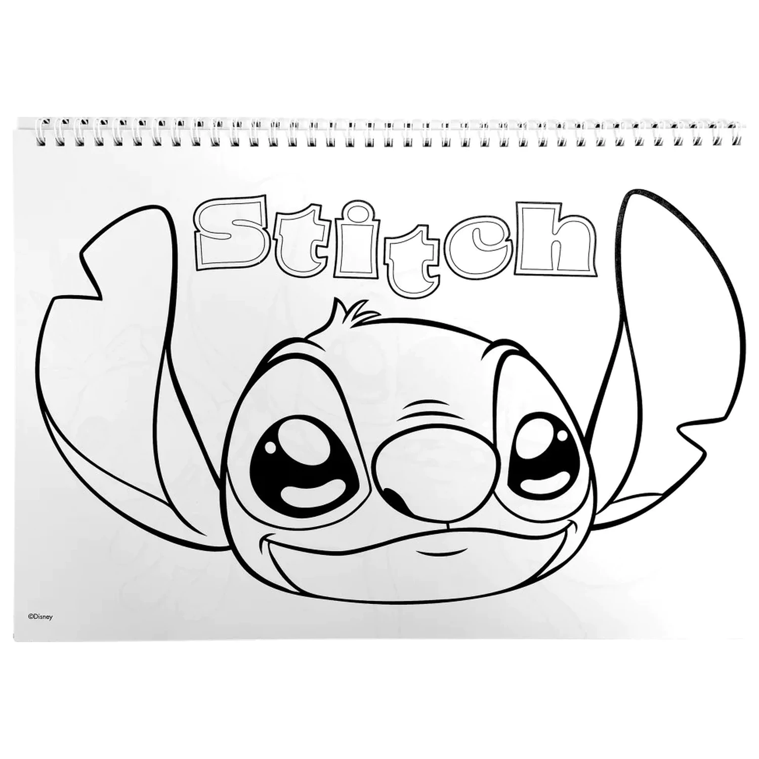 Stitch Universe A4 spirálový skicák 40 listů se samolepkami fotografii produktu