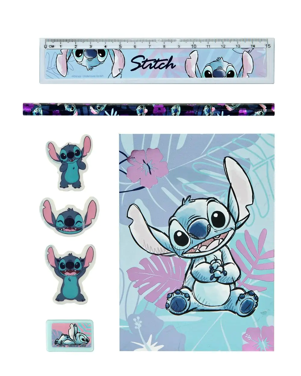 Sada akvarelových papírenských potřeb STITCH (7 ks) fotografii produktu