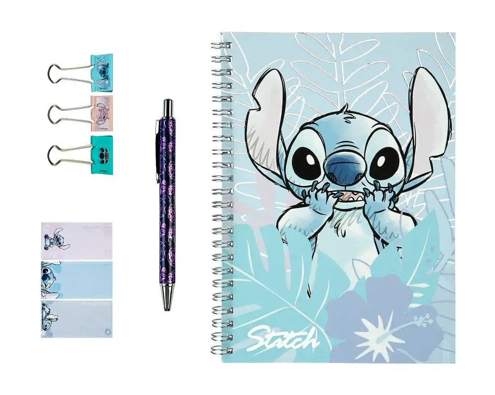 Stitch Watercolor papírenská sada (8 kusů) fotografii produktu