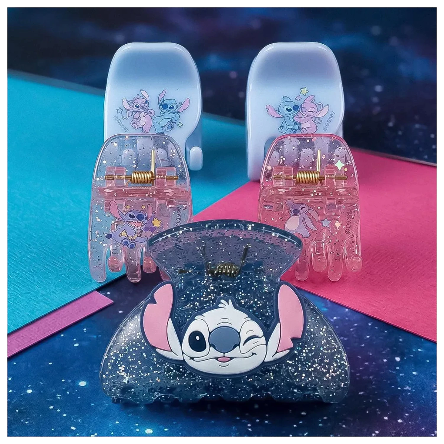 Stitch Wink Sada 5 sponek do vlasů fotografii produktu