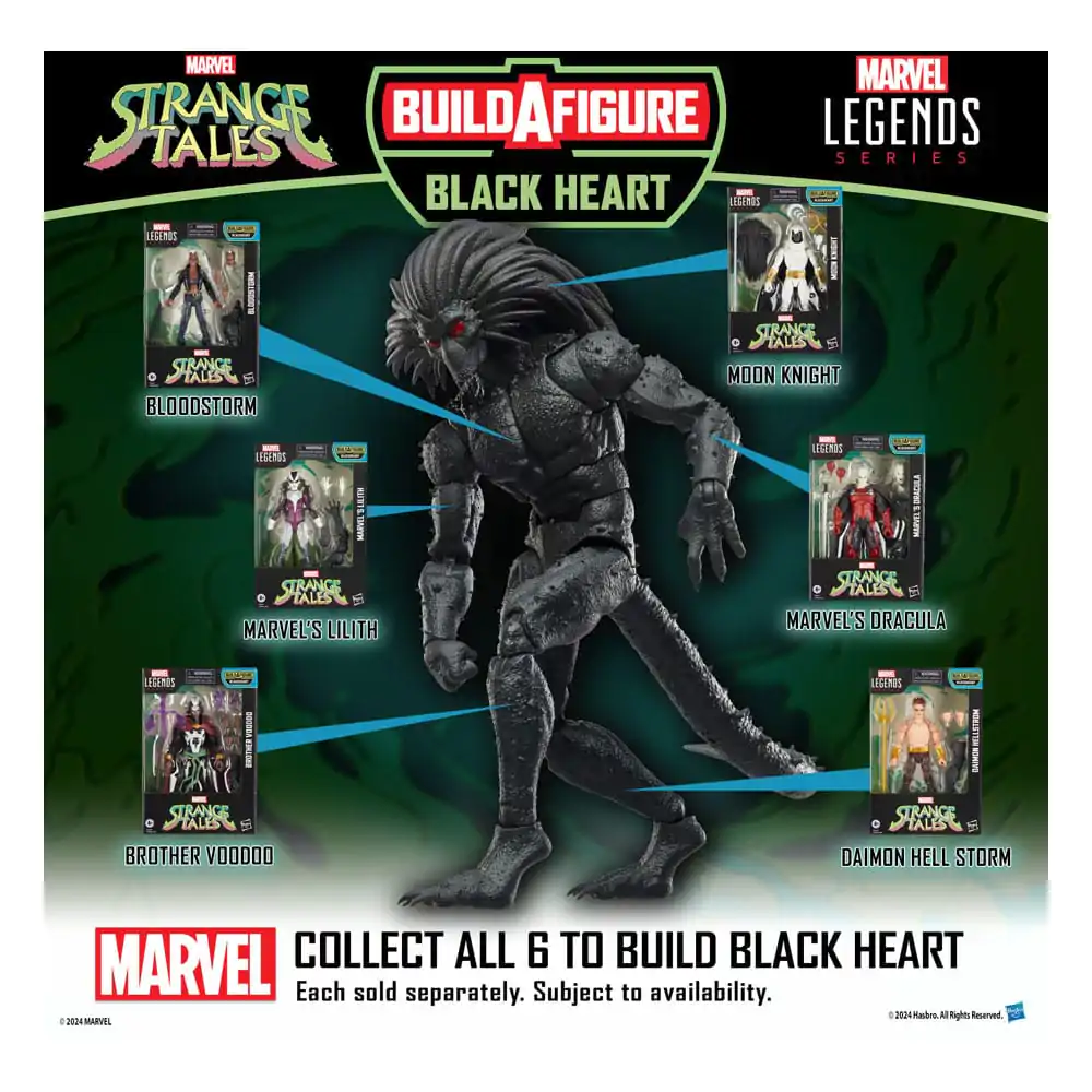 Strange Tales Marvel Legends akční figurka Bloodstorm (BAF: Blackheart) 15 cm fotografii produktu