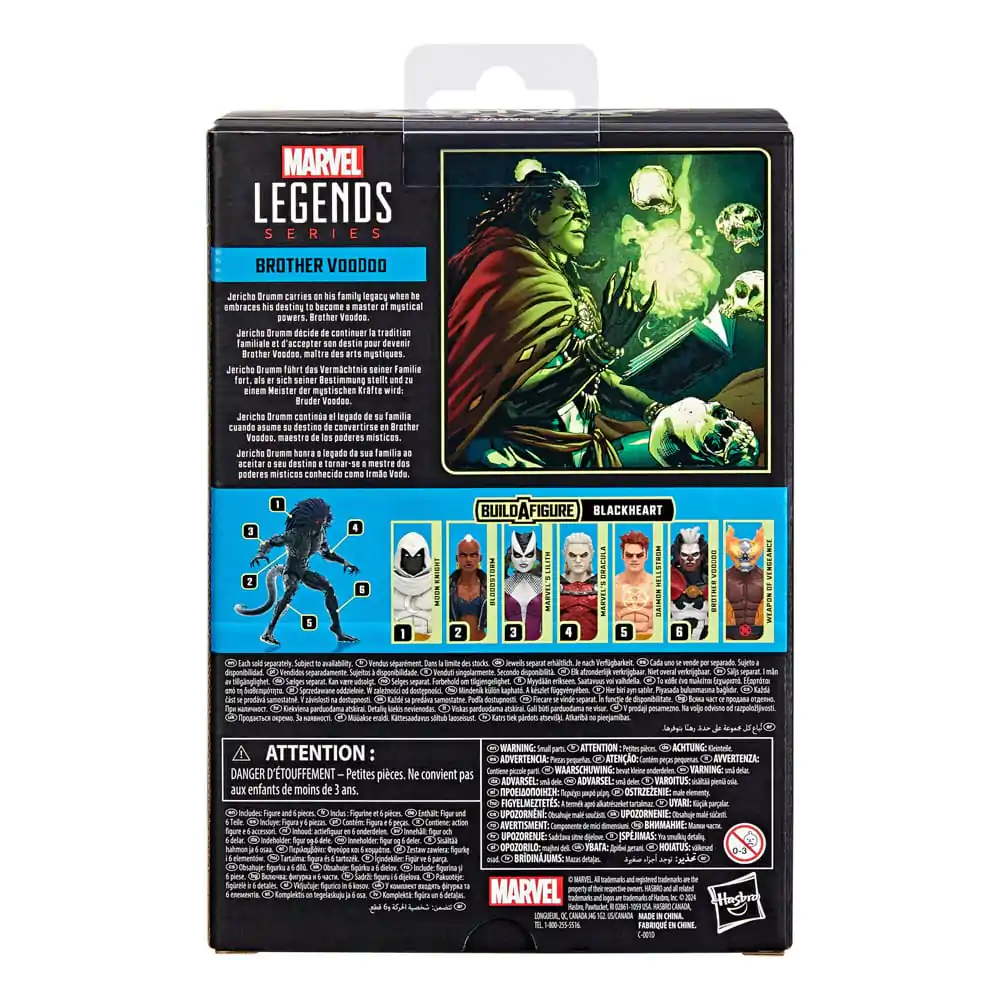 Akční figurka Strange Tales Marvel Legends Brother Voodoo (BAF: Blackheart) 15 cm fotografii produktu