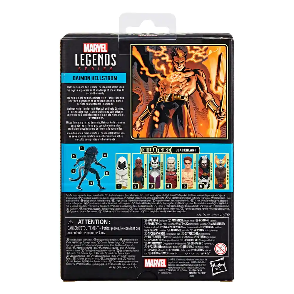 Akční figurka Strange Tales Marvel Legends Daimon Hellstrom (BAF: Blackheart) 15 cm fotografii produktu