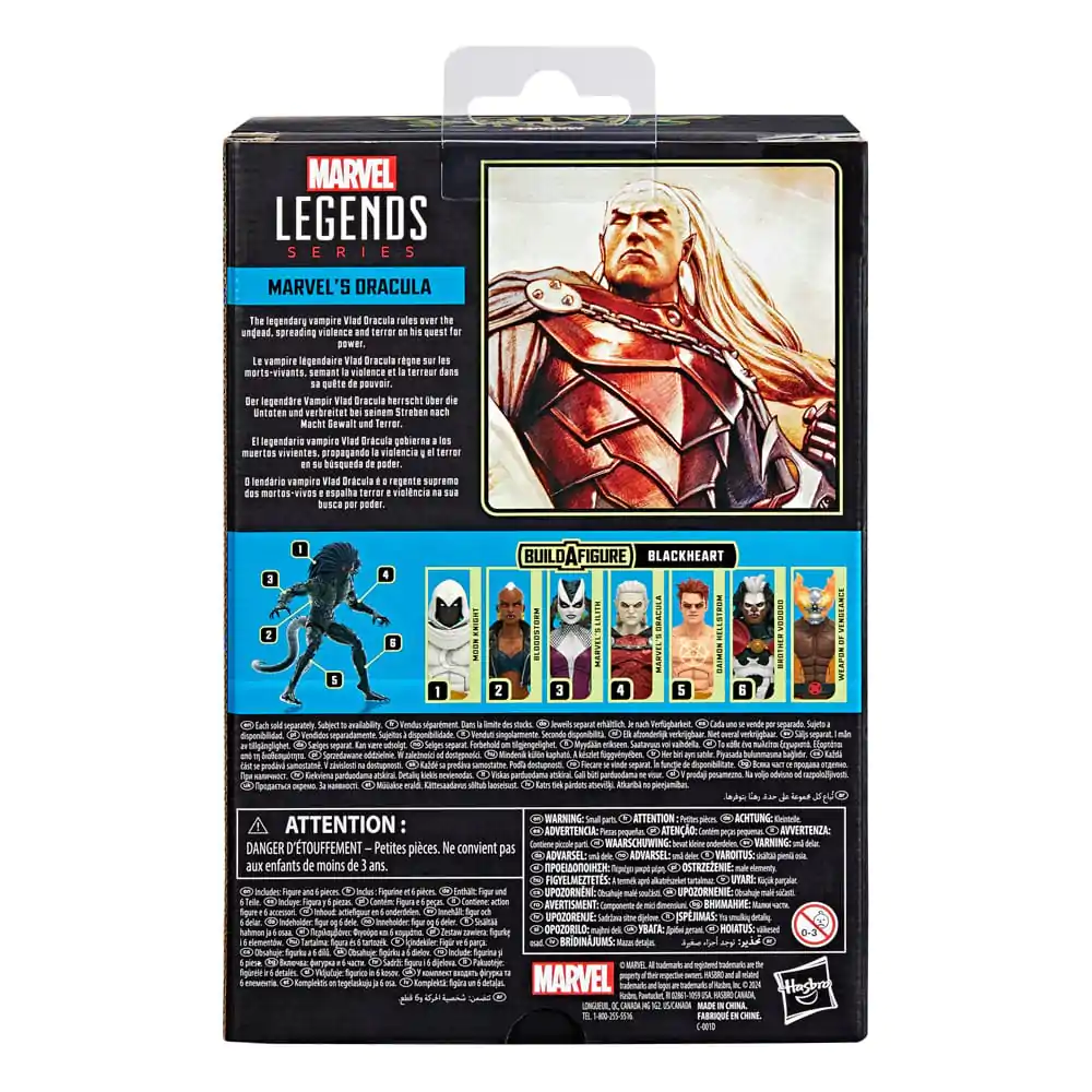 Akční figurka Strange Tales Marvel Legends Marvel's Dracula (BAF: Blackheart) 15 cm fotografii produktu