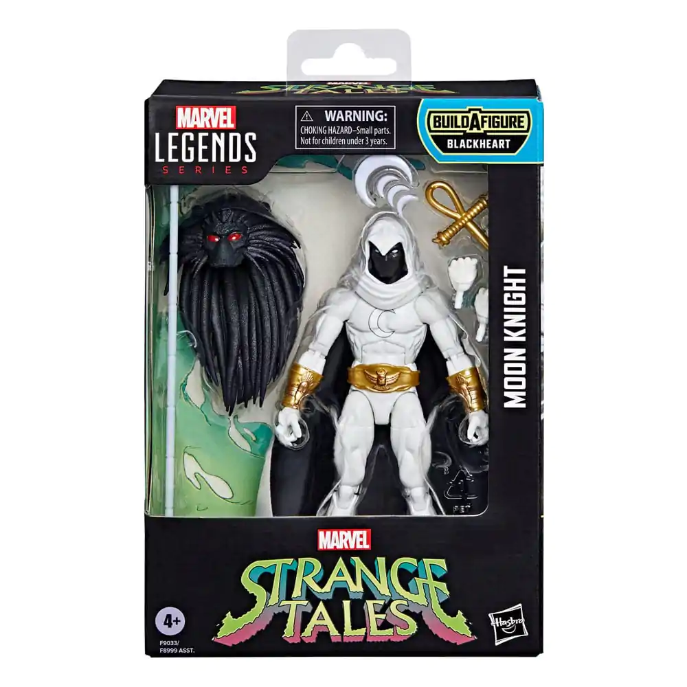 Strange Tales Marvel Legends akční figurka Moon Knight (BAF: Blackheart) 15 cm fotografii produktu