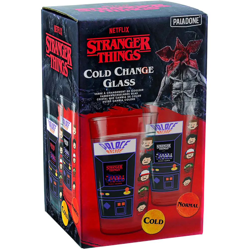 Stranger Things Palace Arcade Machine sklenice 450 ml fotografii produktu