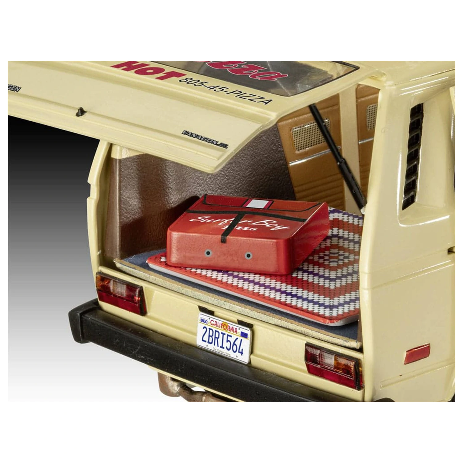 Stranger Things Model Kit 1/25 VW T3 Bus Surfer Boy 19 cm fotografii produktu