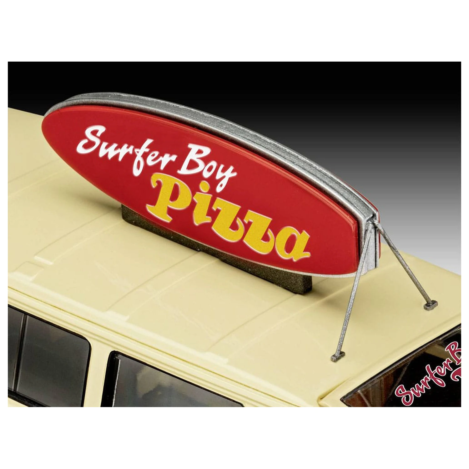 Stranger Things Model Kit 1/25 VW T3 Bus Surfer Boy 19 cm fotografii produktu