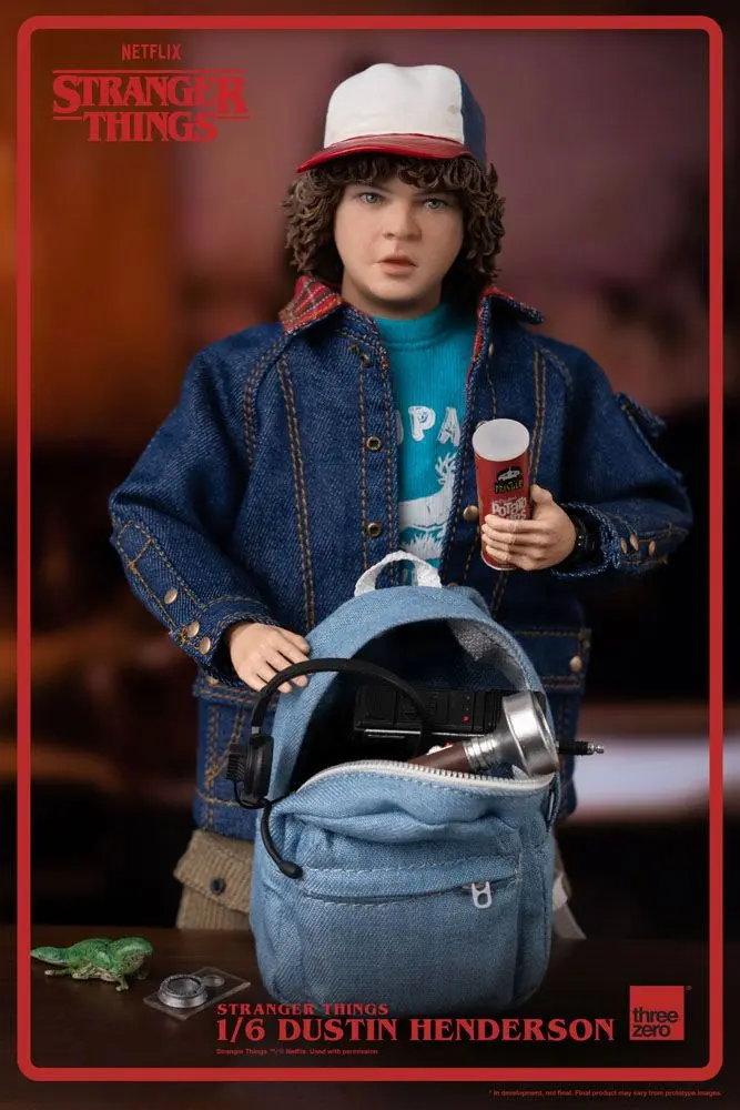 Stranger Things akční figurka 1/6 Dustin Henderson 23 cm fotografii produktu