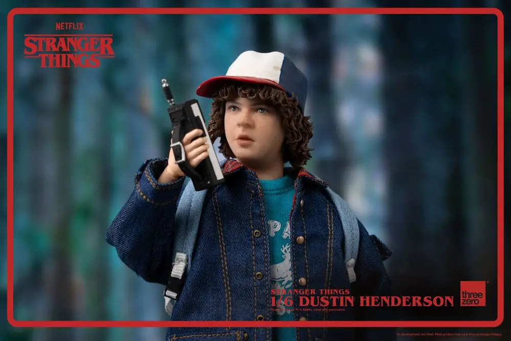 Stranger Things akční figurka 1/6 Dustin Henderson 23 cm fotografii produktu