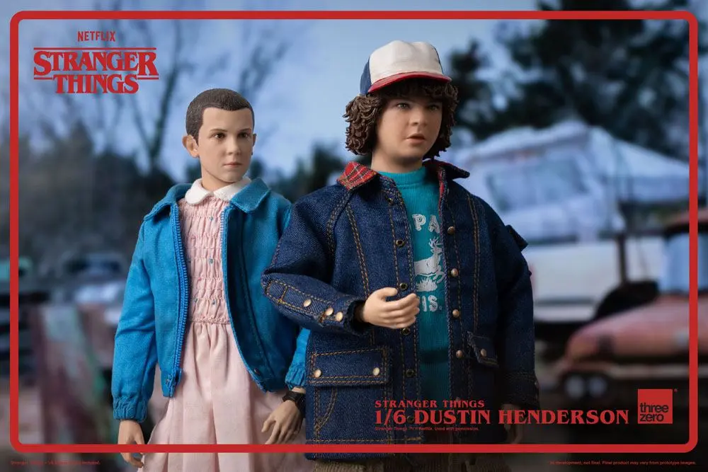 Stranger Things akční figurka 1/6 Dustin Henderson 23 cm fotografii produktu