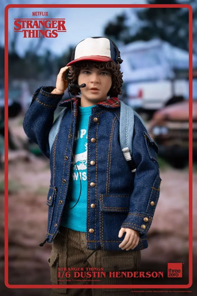 Stranger Things akční figurka 1/6 Dustin Henderson 23 cm fotografii produktu