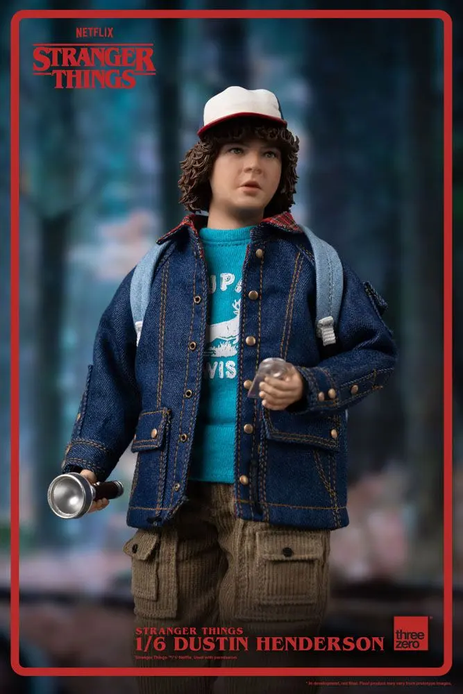 Stranger Things akční figurka 1/6 Dustin Henderson 23 cm fotografii produktu
