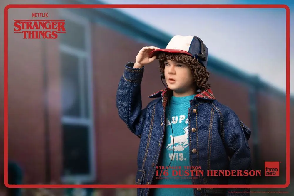 Stranger Things akční figurka 1/6 Dustin Henderson 23 cm fotografii produktu
