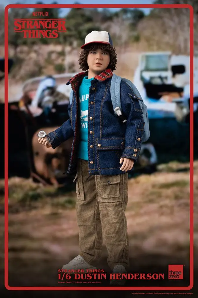 Stranger Things akční figurka 1/6 Dustin Henderson 23 cm fotografii produktu