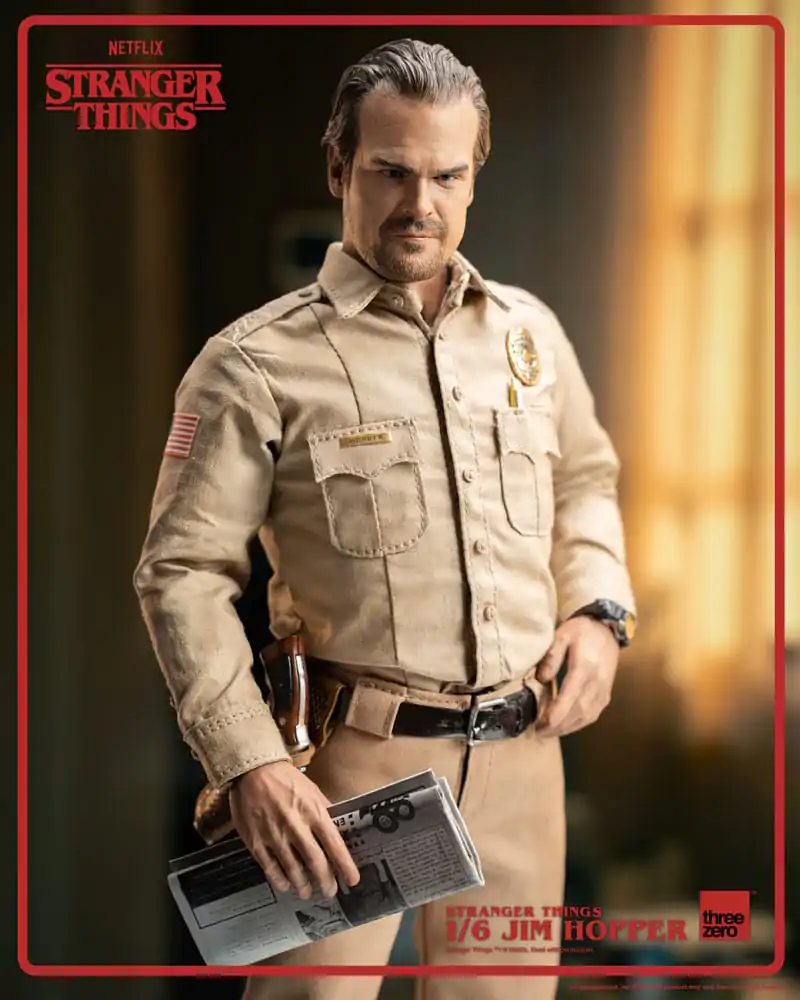 Stranger Things akční figurka 1/6 Jim Hopper (Season 1) 32 cm fotografii produktu