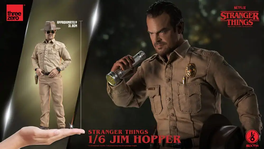 Stranger Things akční figurka 1/6 Jim Hopper (Season 1) 32 cm fotografii produktu