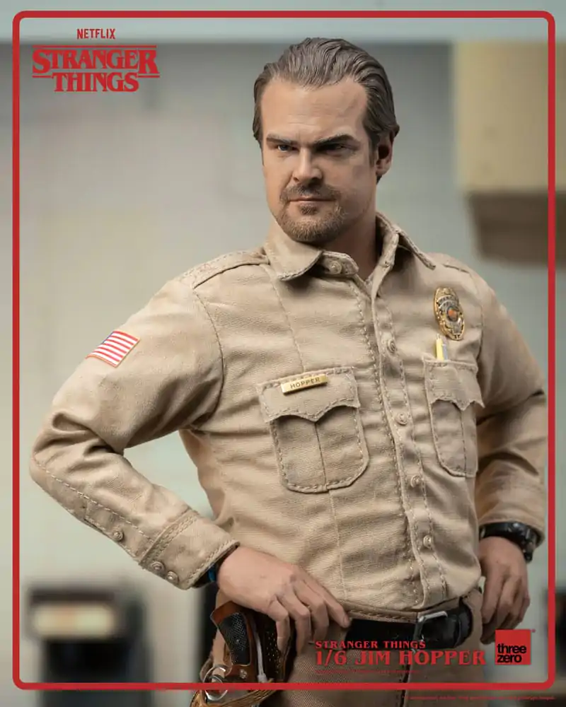 Stranger Things akční figurka 1/6 Jim Hopper (Season 1) 32 cm fotografii produktu