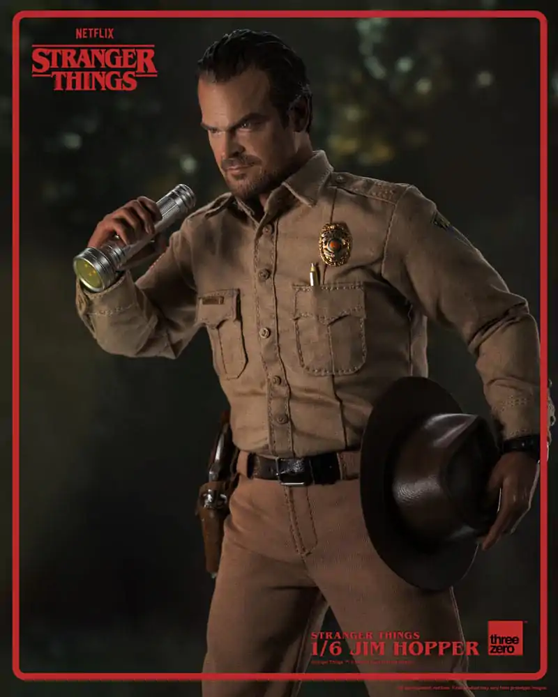 Stranger Things akční figurka 1/6 Jim Hopper (Season 1) 32 cm fotografii produktu