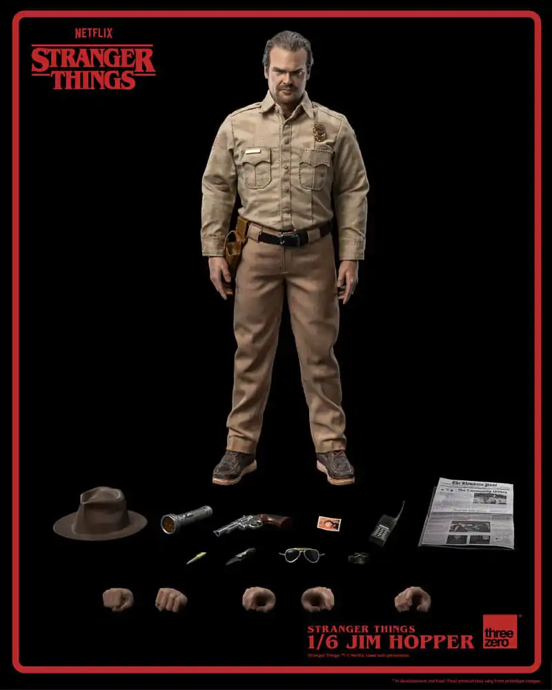 Stranger Things akční figurka 1/6 Jim Hopper (Season 1) 32 cm fotografii produktu