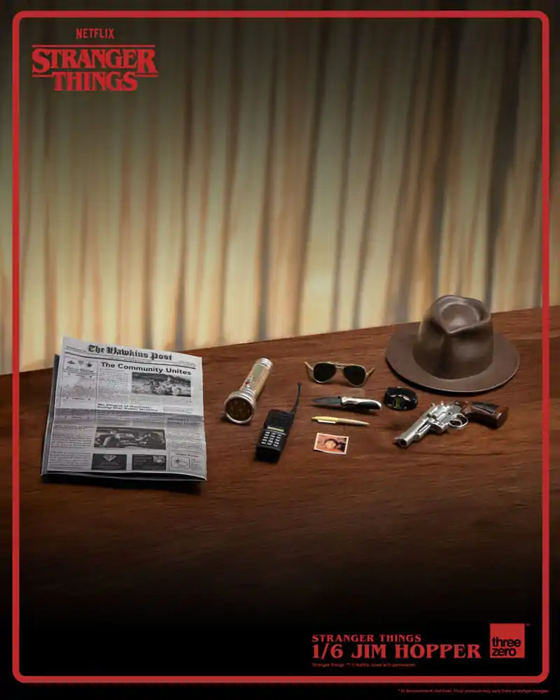 Stranger Things akční figurka 1/6 Jim Hopper (Season 1) 32 cm fotografii produktu