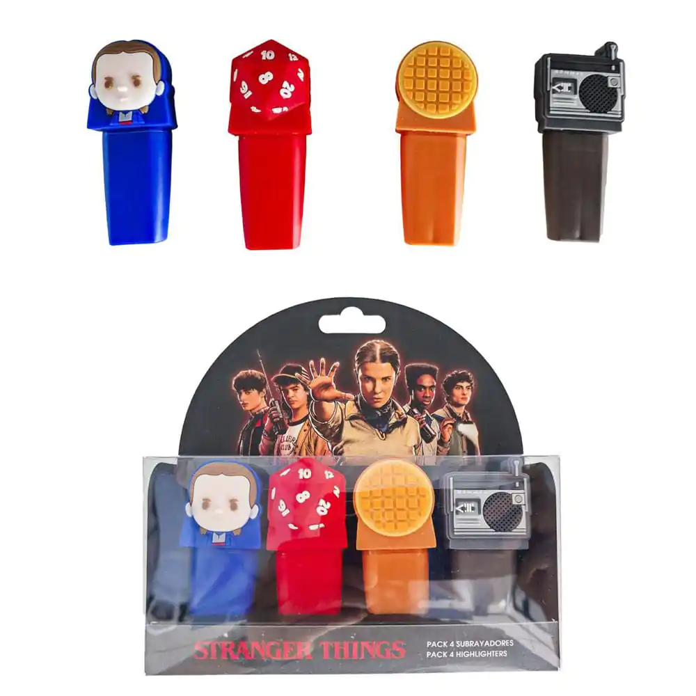 Stranger Things pack 4 zvýrazňovače fotografii produktu
