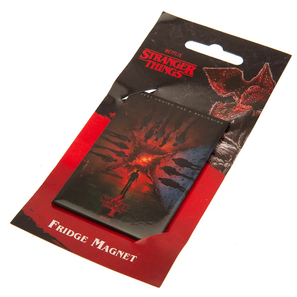 Stranger Things 4 Magnet na ledničku Každý konec má svůj začátek fotografii produktu