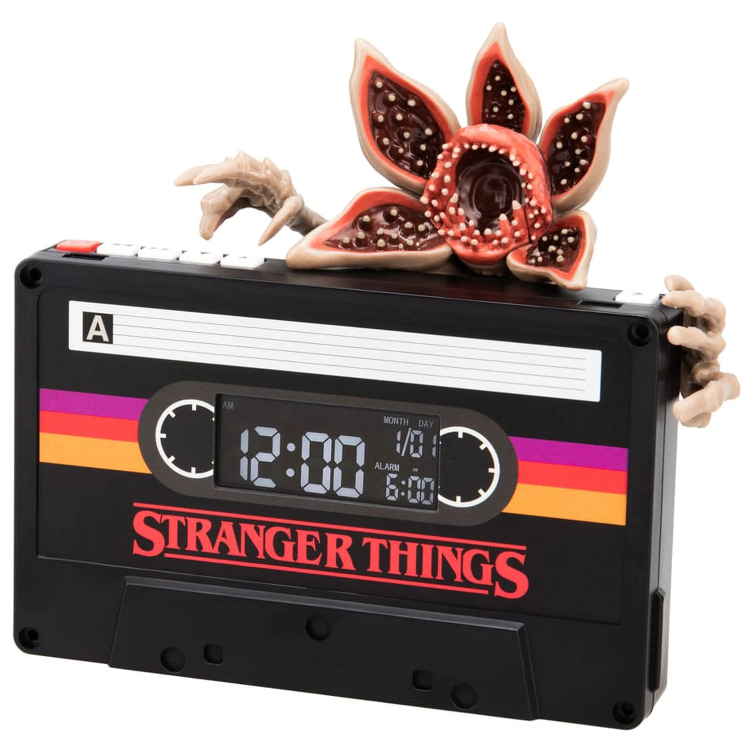 Stranger Things 5 Budík Demogorgon Kazeta 15 cm fotografii produktu