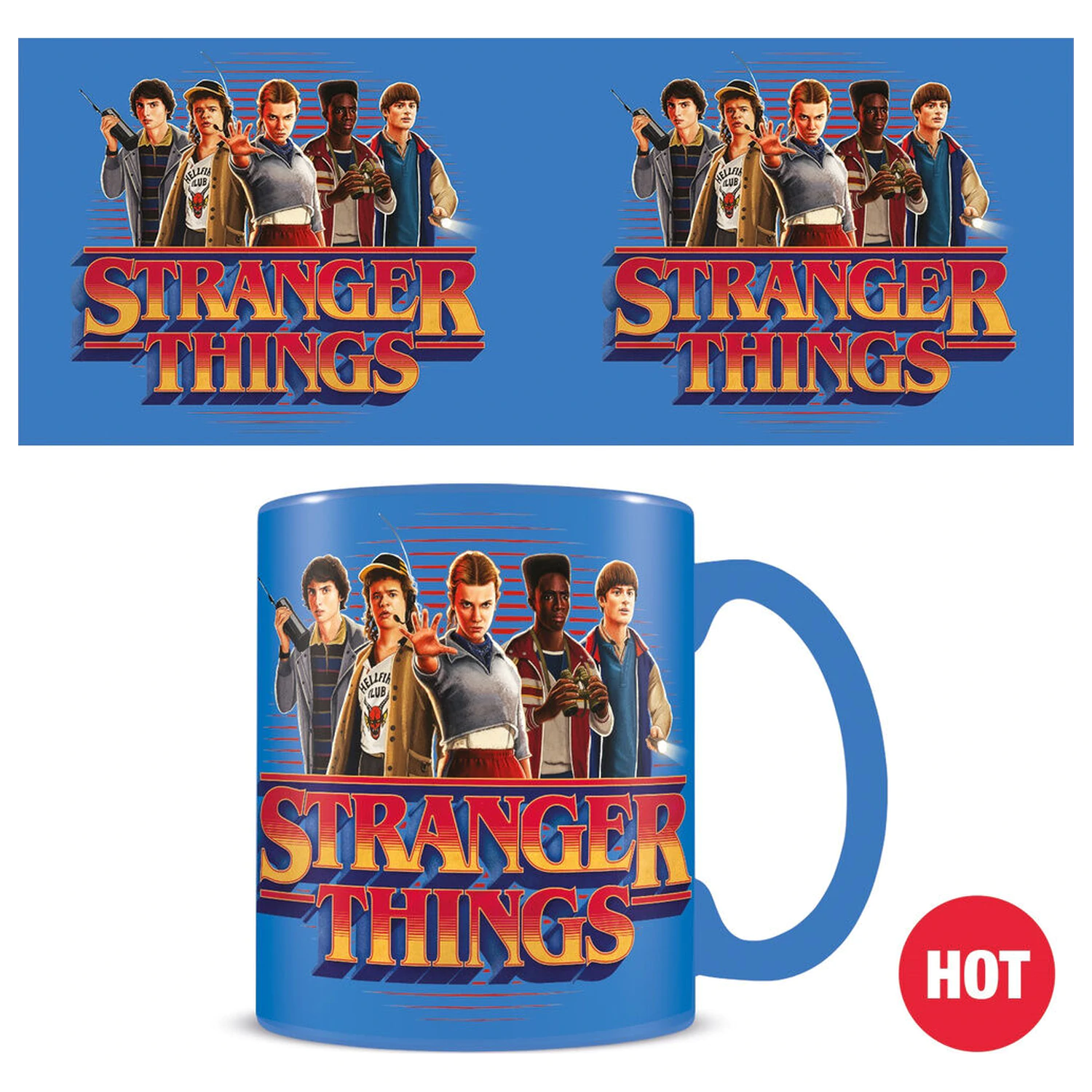 Stranger Things 5 termobarvící hrnek fotografii produktu