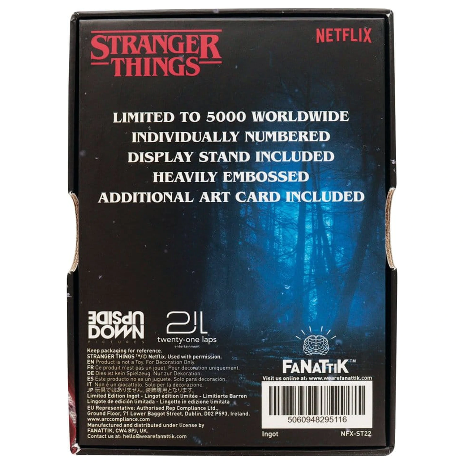 Stranger Things 5 Ingot Vecna Lives Limitovaná edice fotografii produktu