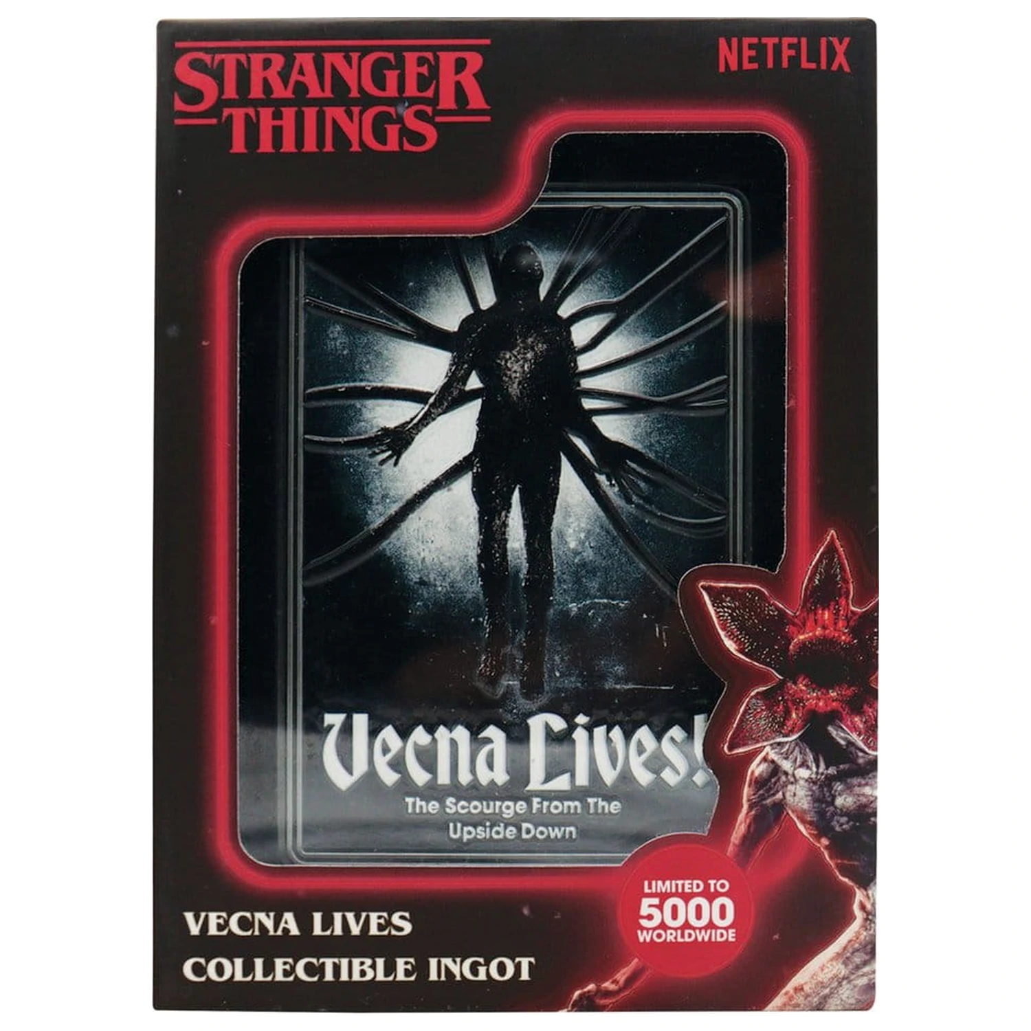 Stranger Things 5 Ingot Vecna Lives Limitovaná edice fotografii produktu