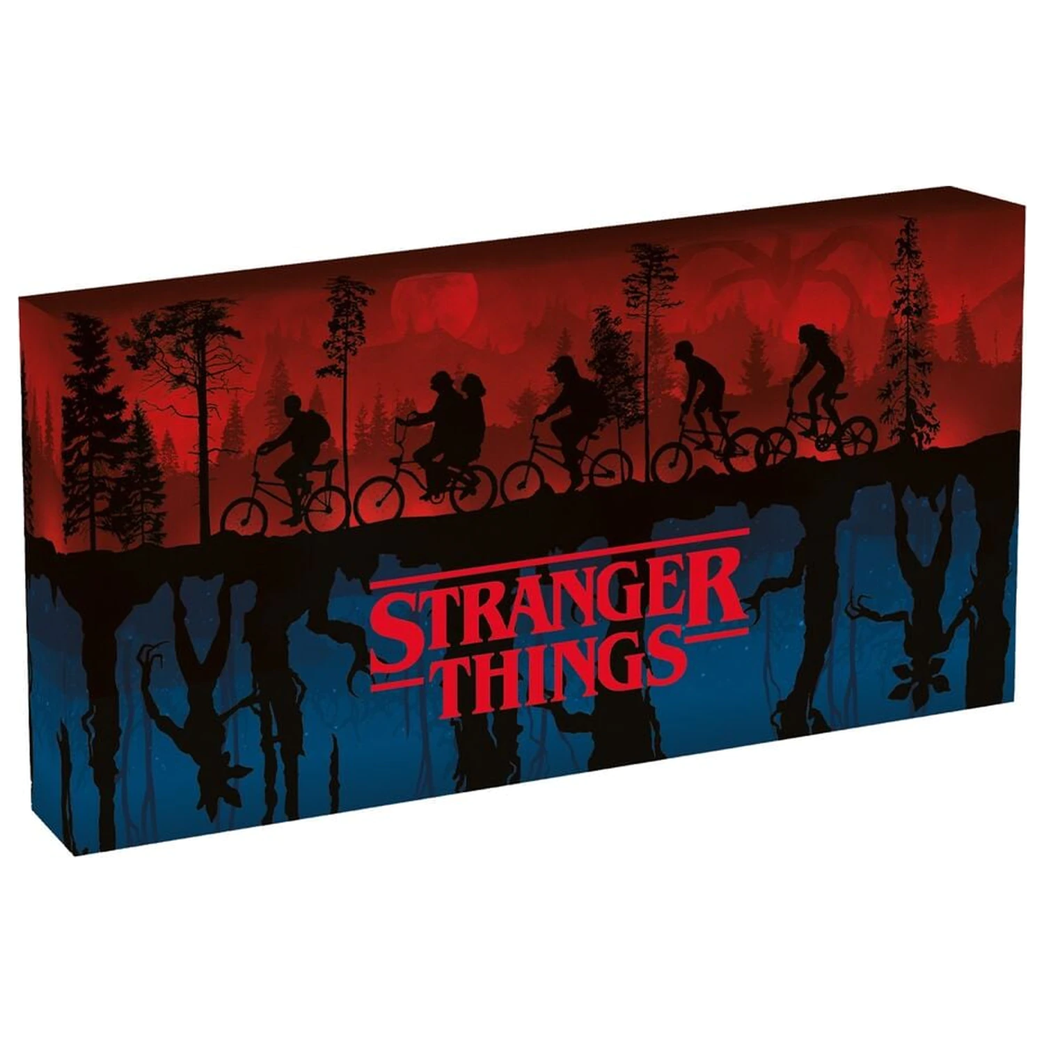 Stranger Things 5 svítící plátno fotografii produktu