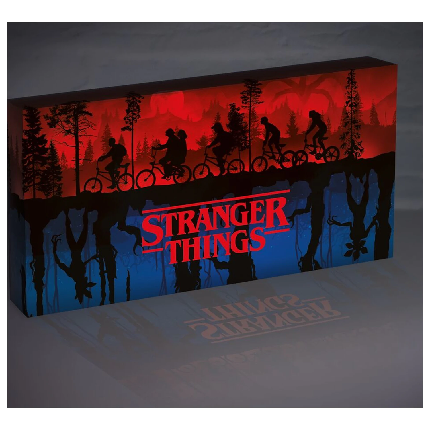 Stranger Things 5 svítící plátno fotografii produktu
