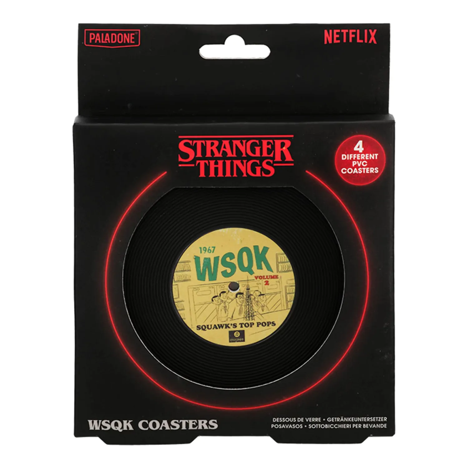 Stranger Things 5 Podtácek WSQK 4-Pack fotografii produktu