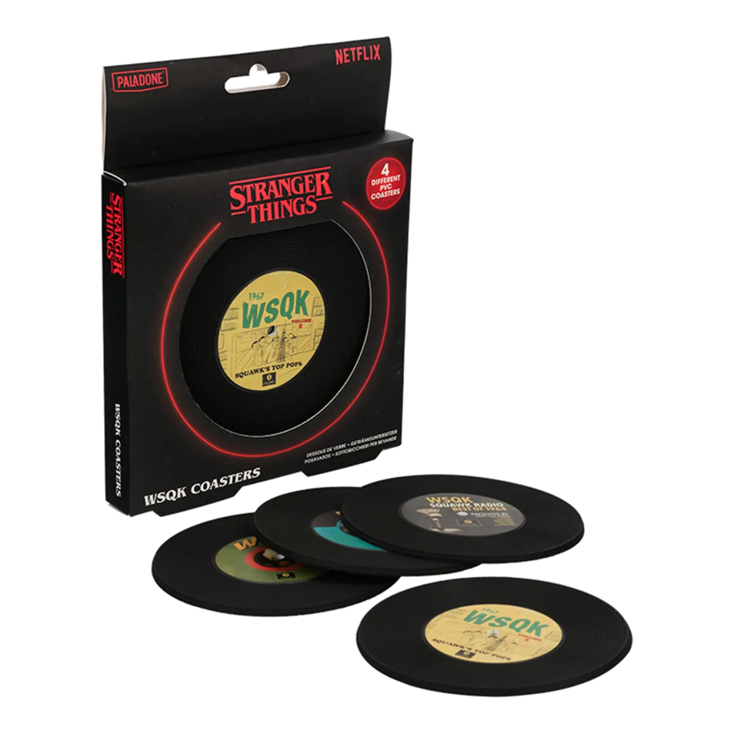 Stranger Things 5 Podtácek WSQK 4-Pack fotografii produktu