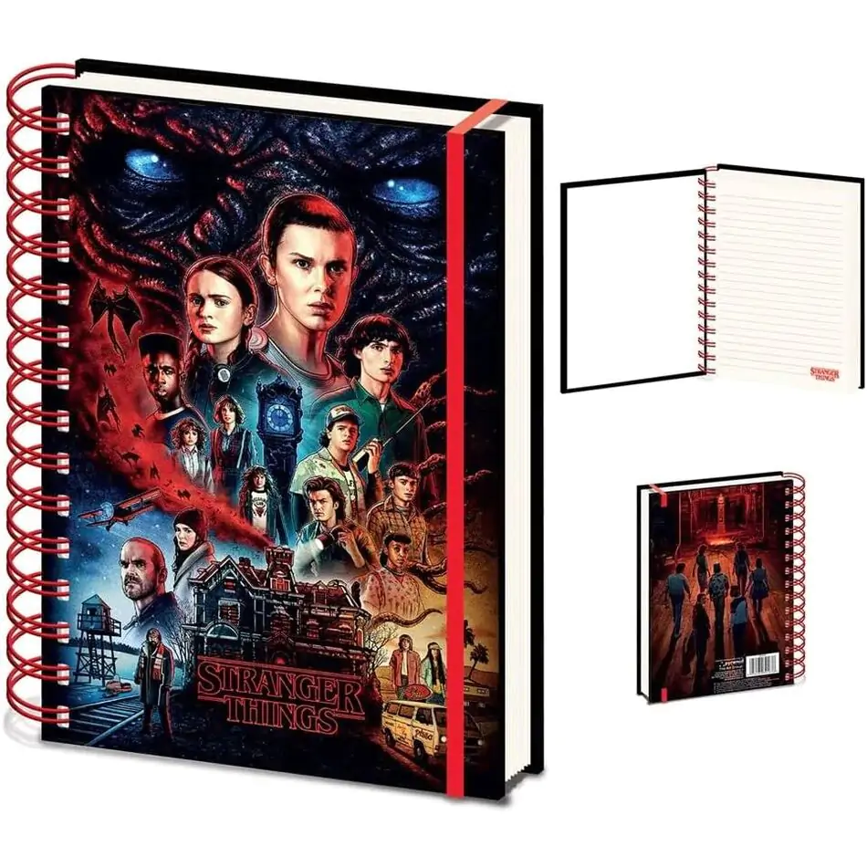 Stranger Things Zápisník A5 fotografii produktu