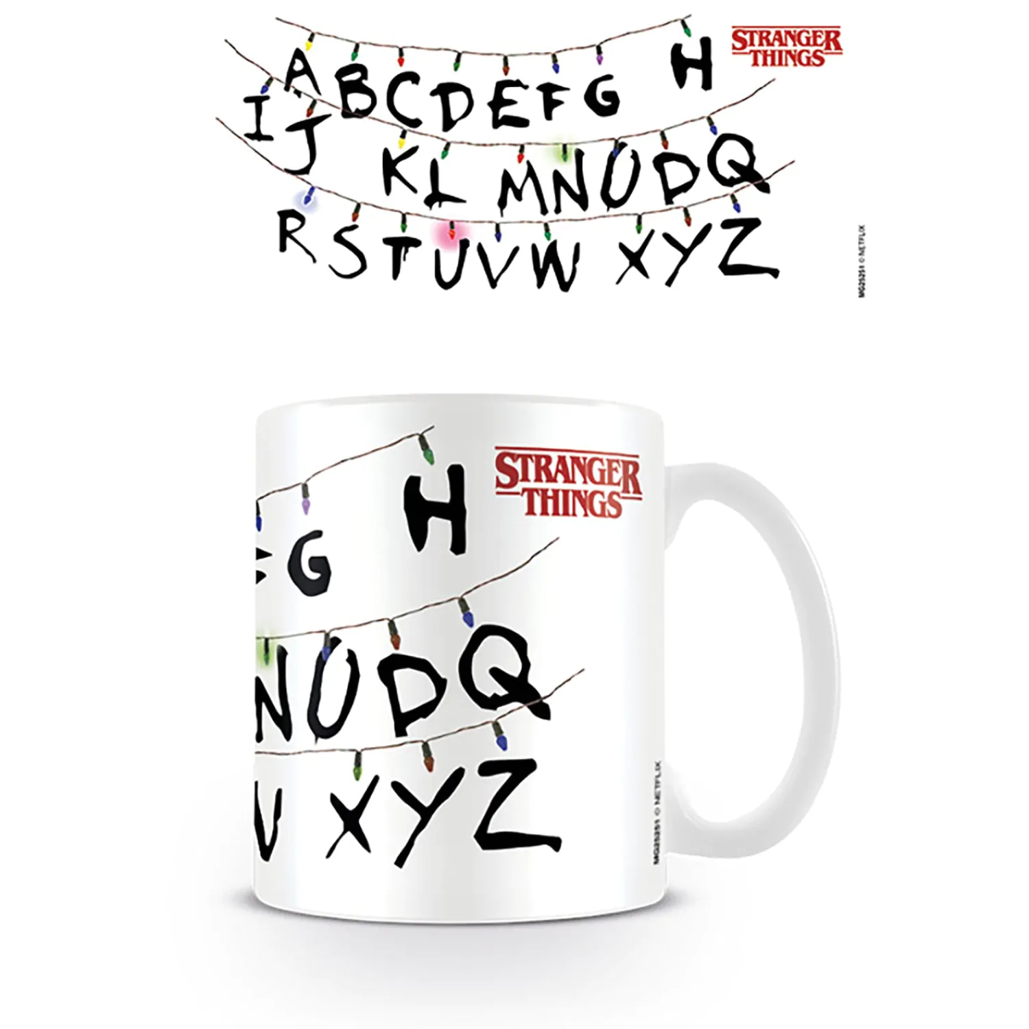 Stranger Things Hrnek Světla fotografii produktu