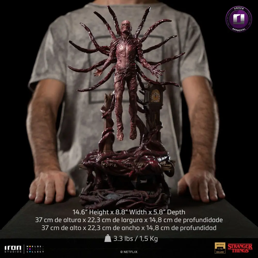 Stranger Things Art Scale Deluxe Socha 1/10 Vecna 37 cm fotografii produktu