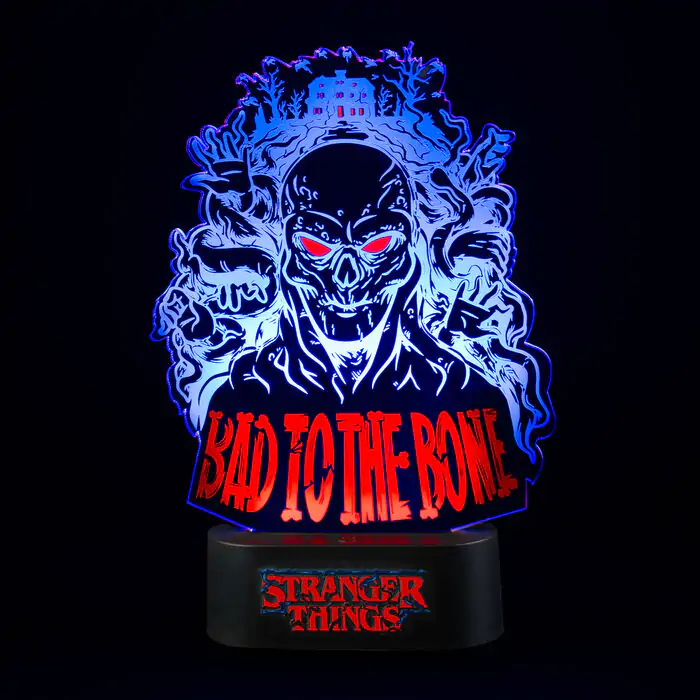 Stranger Things Bad To the Bone LED lampa fotografii produktu